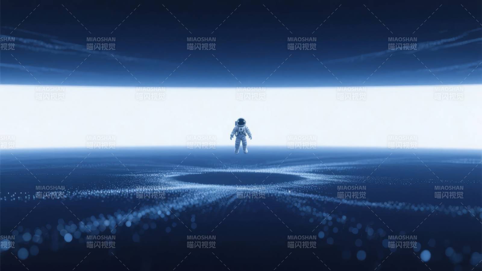 宇航员独行宇宙图片