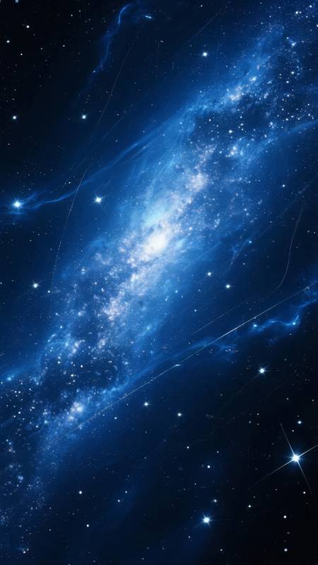 星河璀璨夜空图片