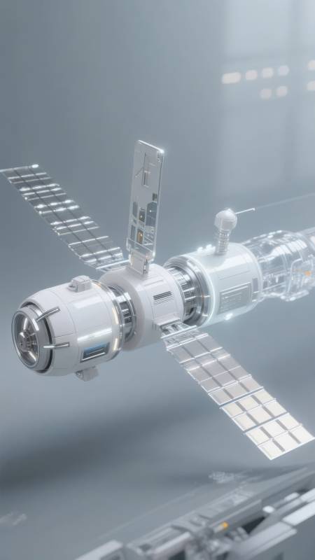 未来太空站图片