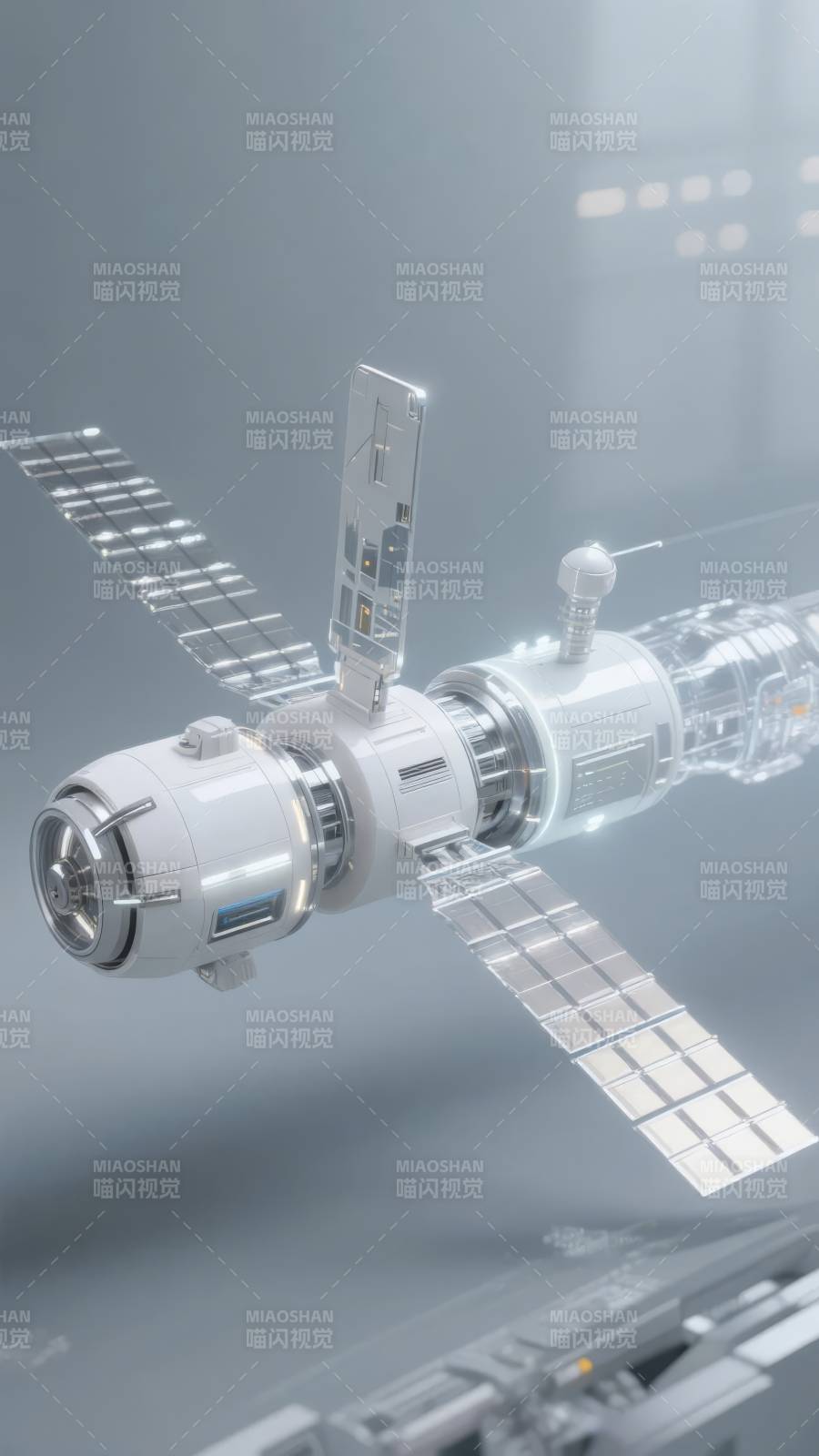 未来太空站图片