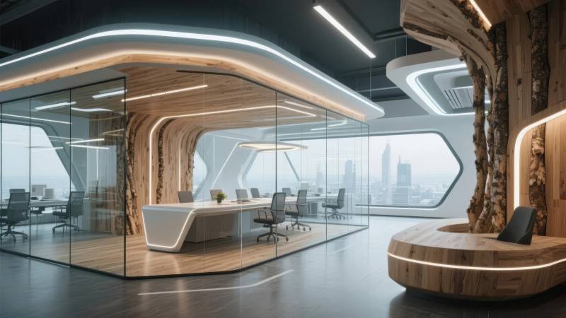 未来办公空间图片