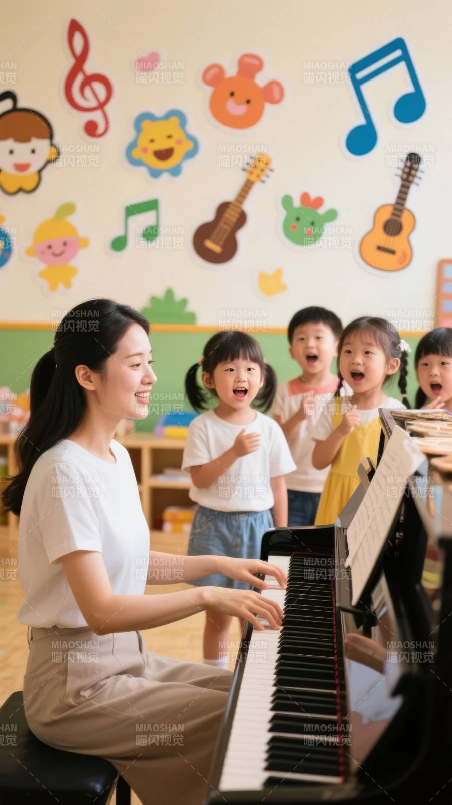 音乐课上的欢乐时光图片