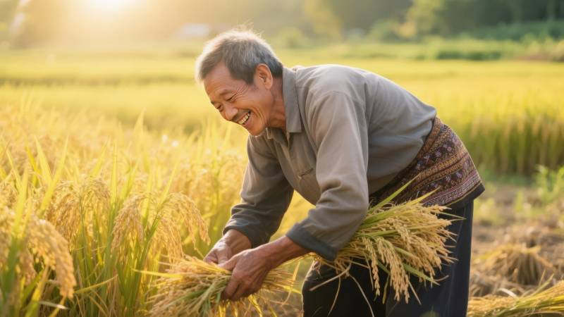 丰收的喜悦图片