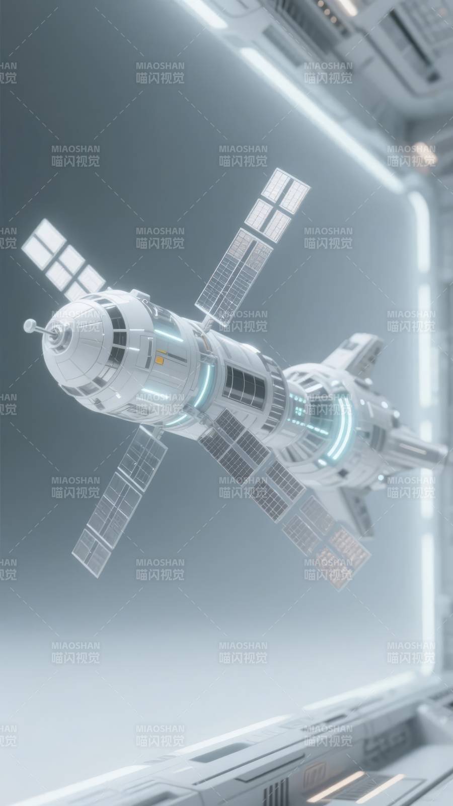 太空飞船内部视角图片