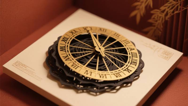 复古钟表艺术摆件图片