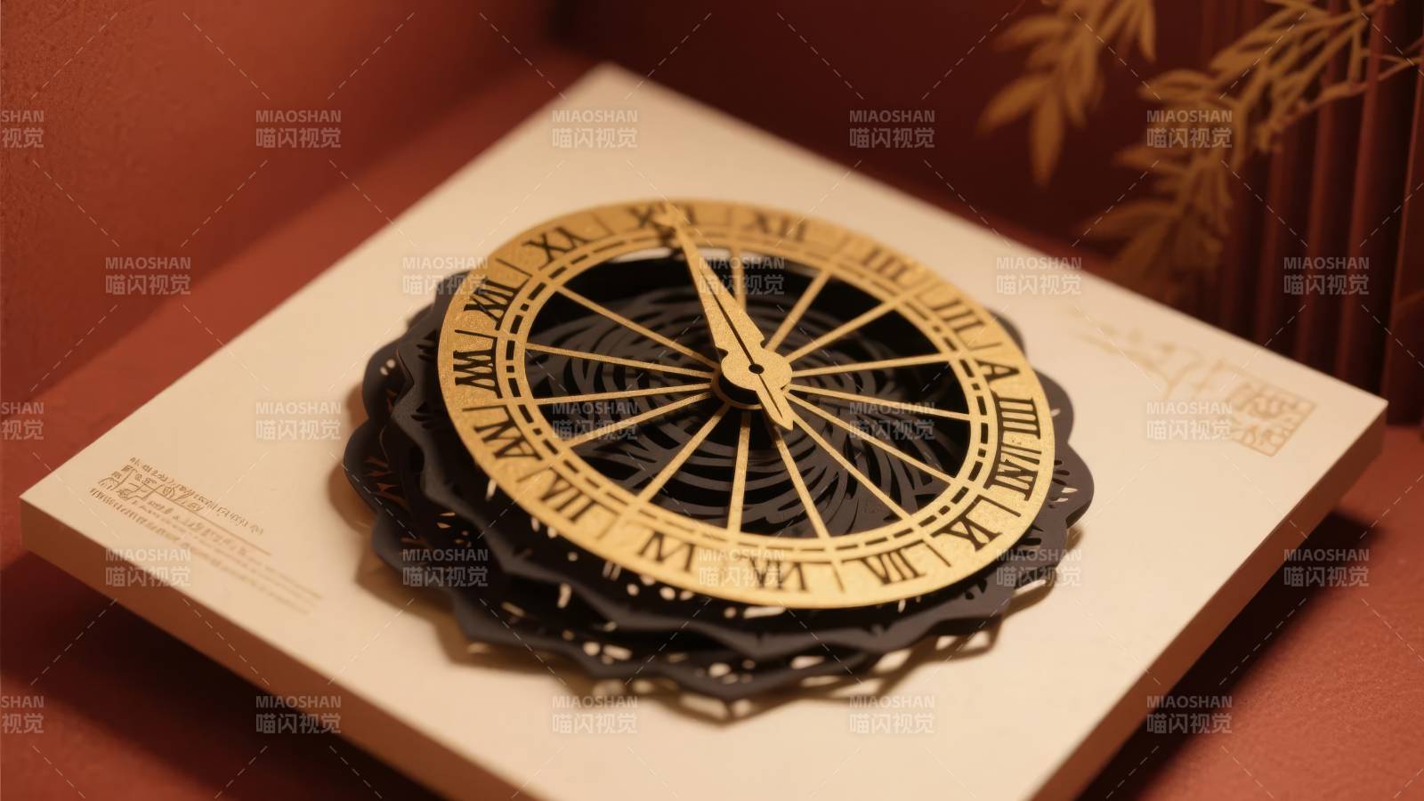 复古钟表艺术摆件图片