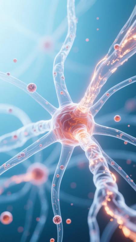 神经元的光辉图片