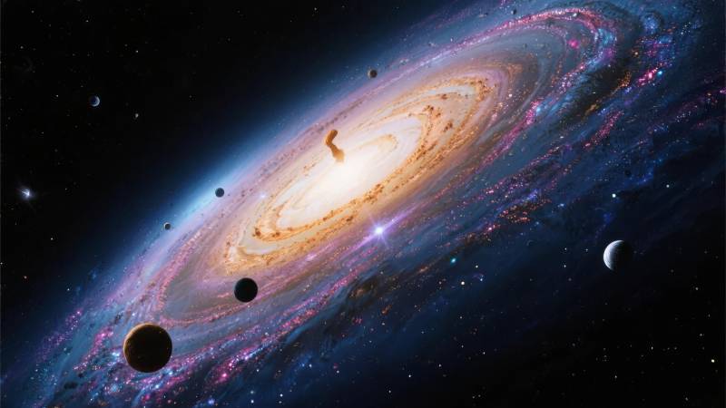 星河璀璨宇宙奇观图片