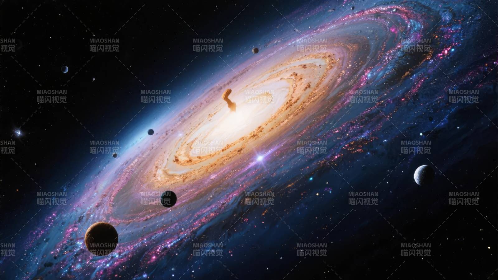 星河璀璨宇宙奇观图片