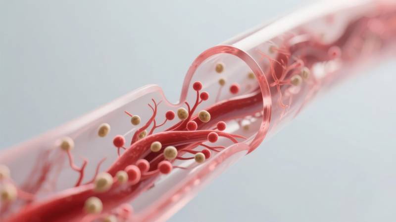 血管内细胞流动图片