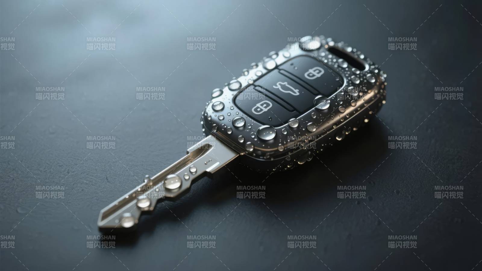 雨滴汽车钥匙图片