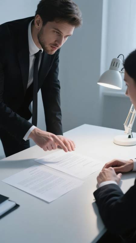 商务洽谈现场图片