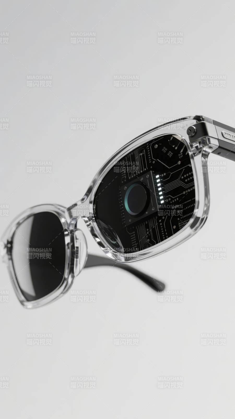 智能眼镜科技感图片