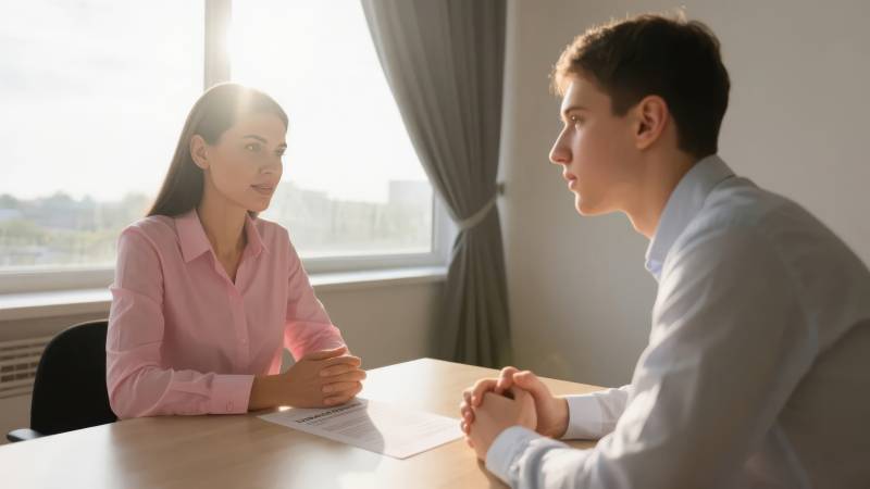 职场对话瞬间图片