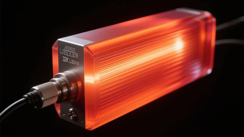 激光器发光装置图片