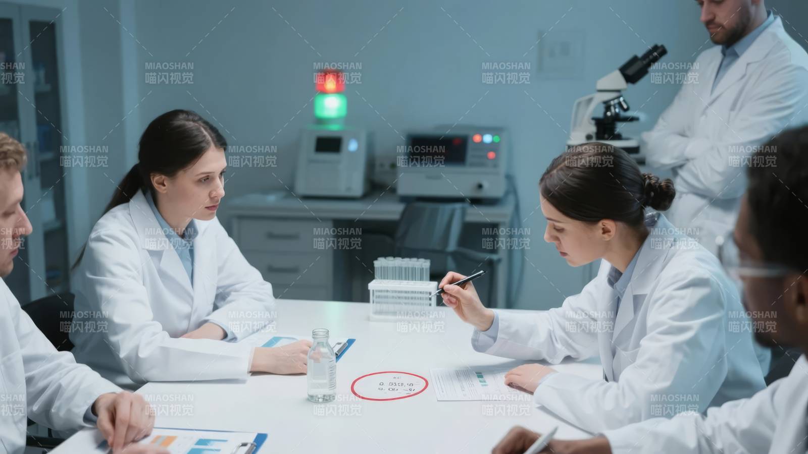 实验室团队研讨图片