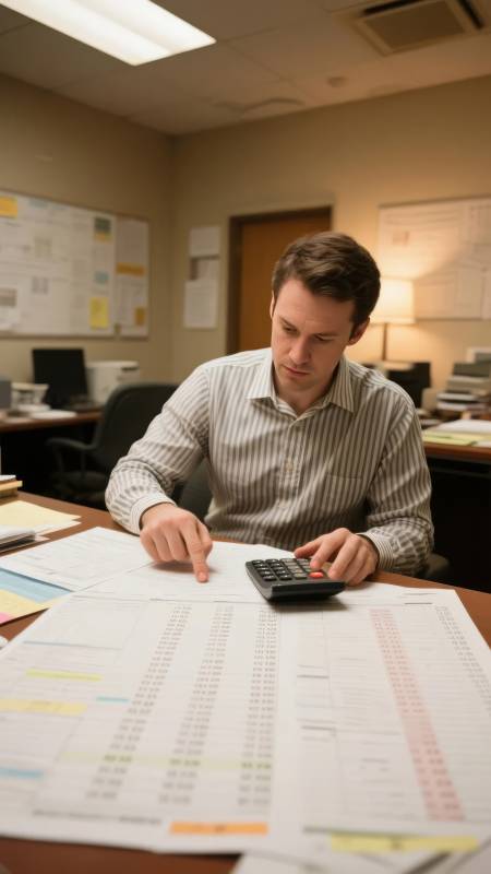 专注计算财务报表图片