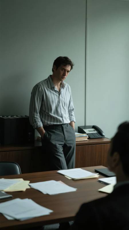 办公室里的沉思者图片