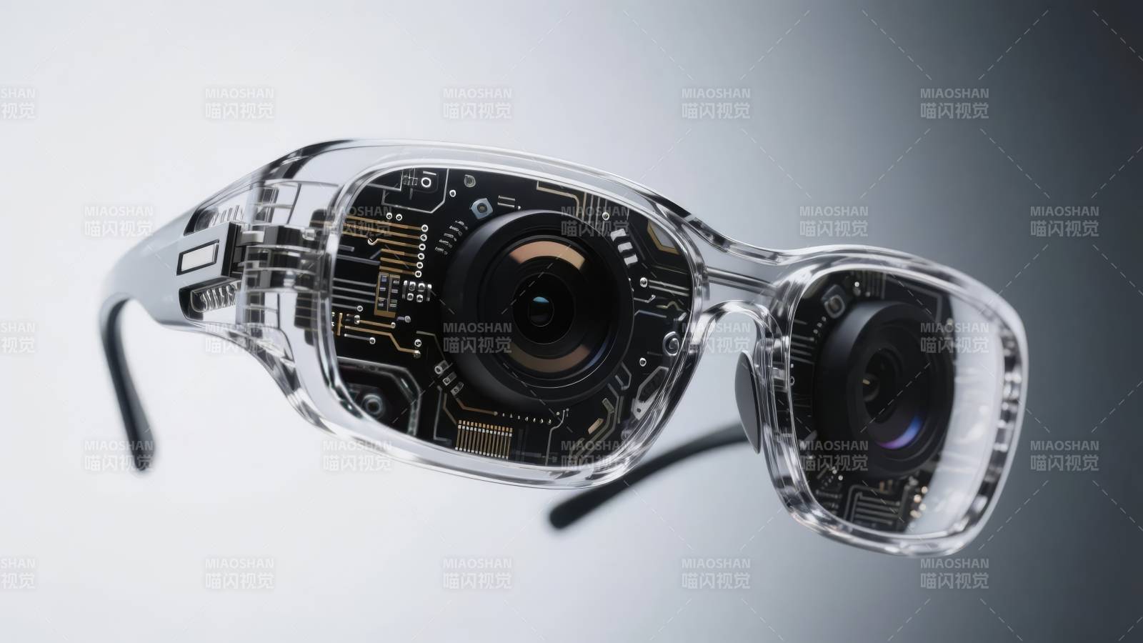 智能眼镜科技感十足图片