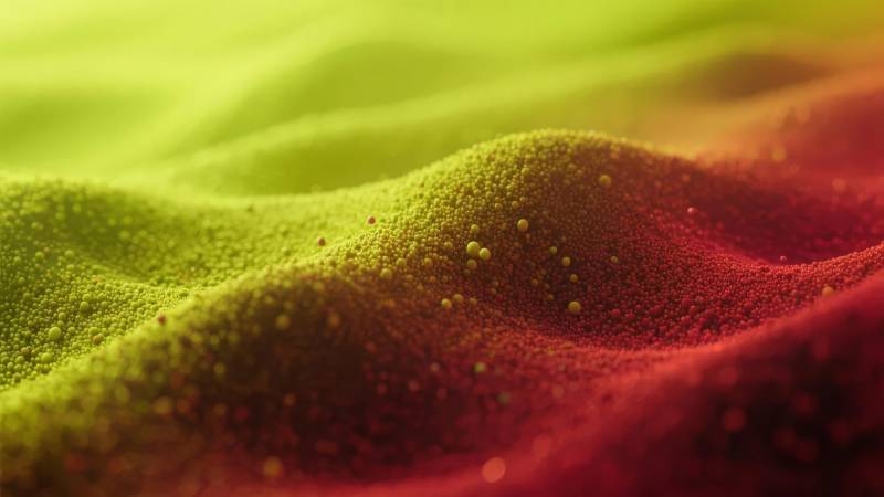 色彩渐变的沙丘图片