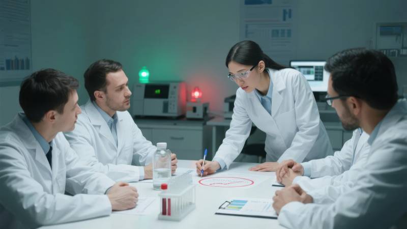 实验室团队讨论图片