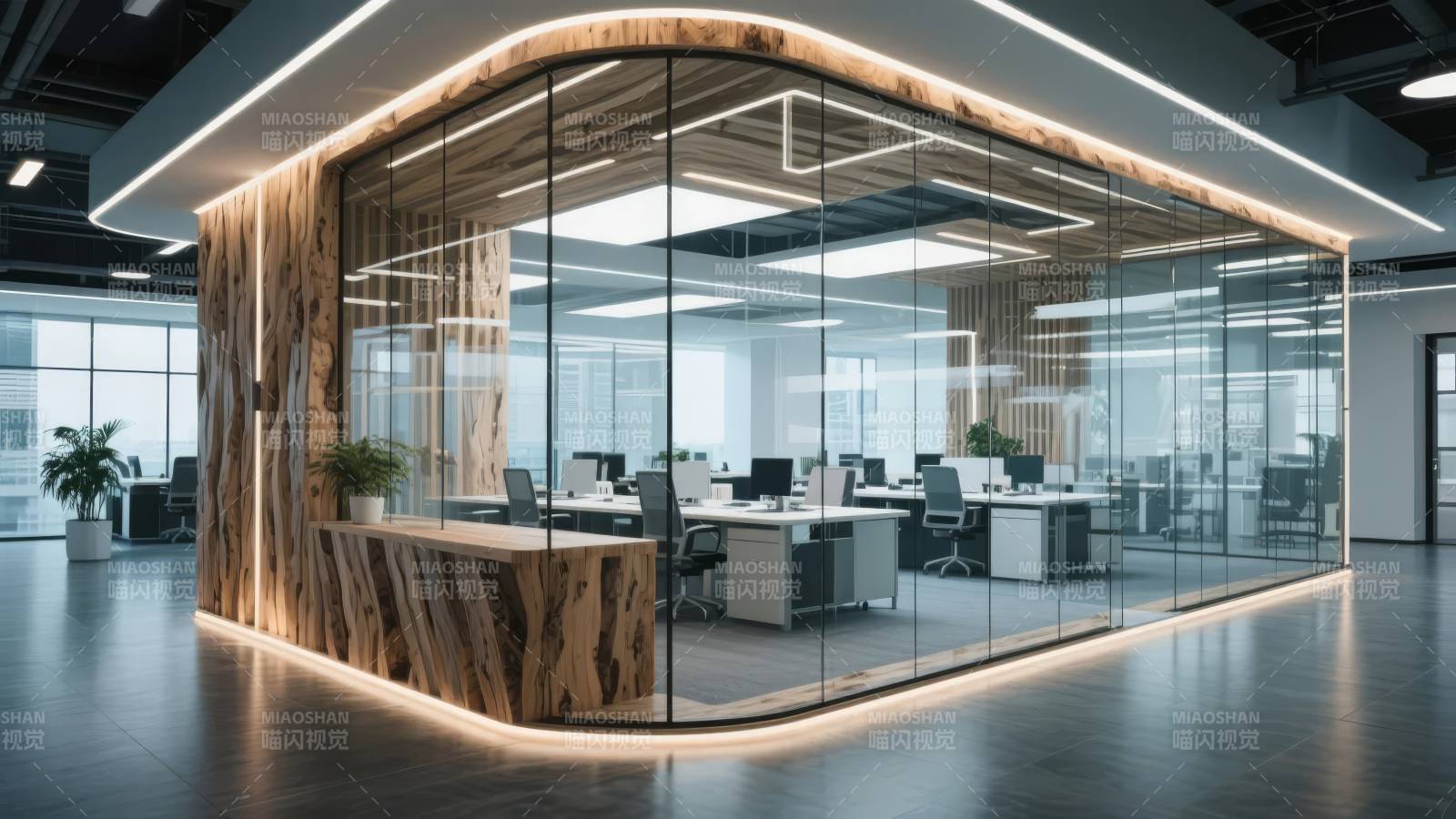 现代办公空间设计图片