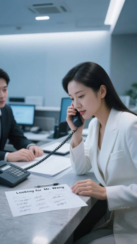 职场通话瞬间图片