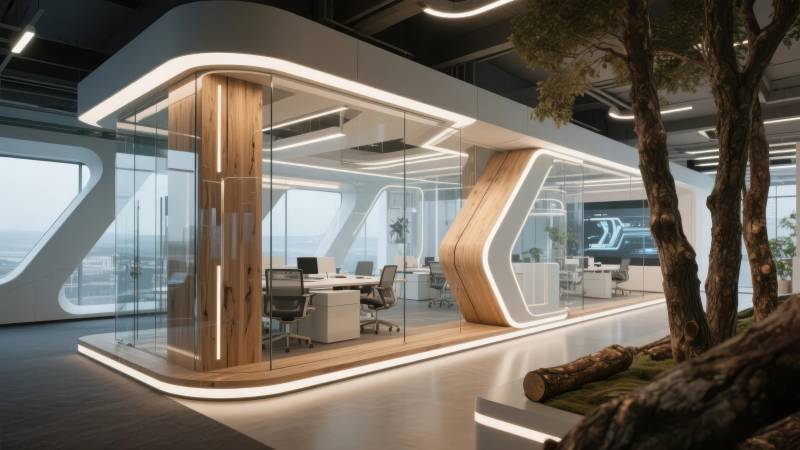 未来办公空间图片