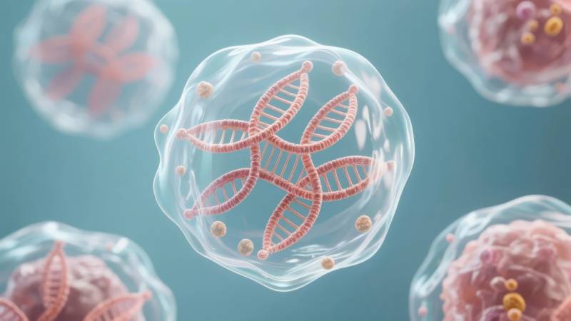 细胞中的DNA结构图片