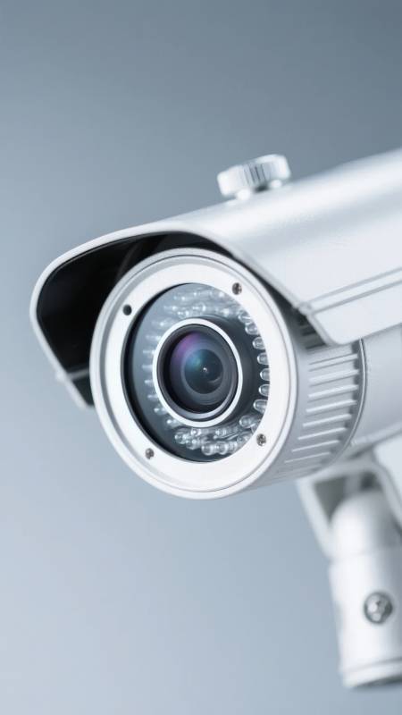 监控摄像头特写图片