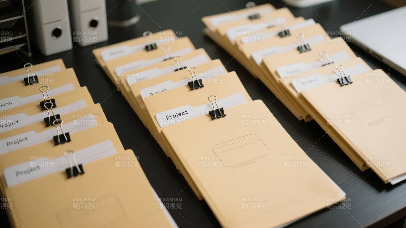 文件夹整齐排列图片