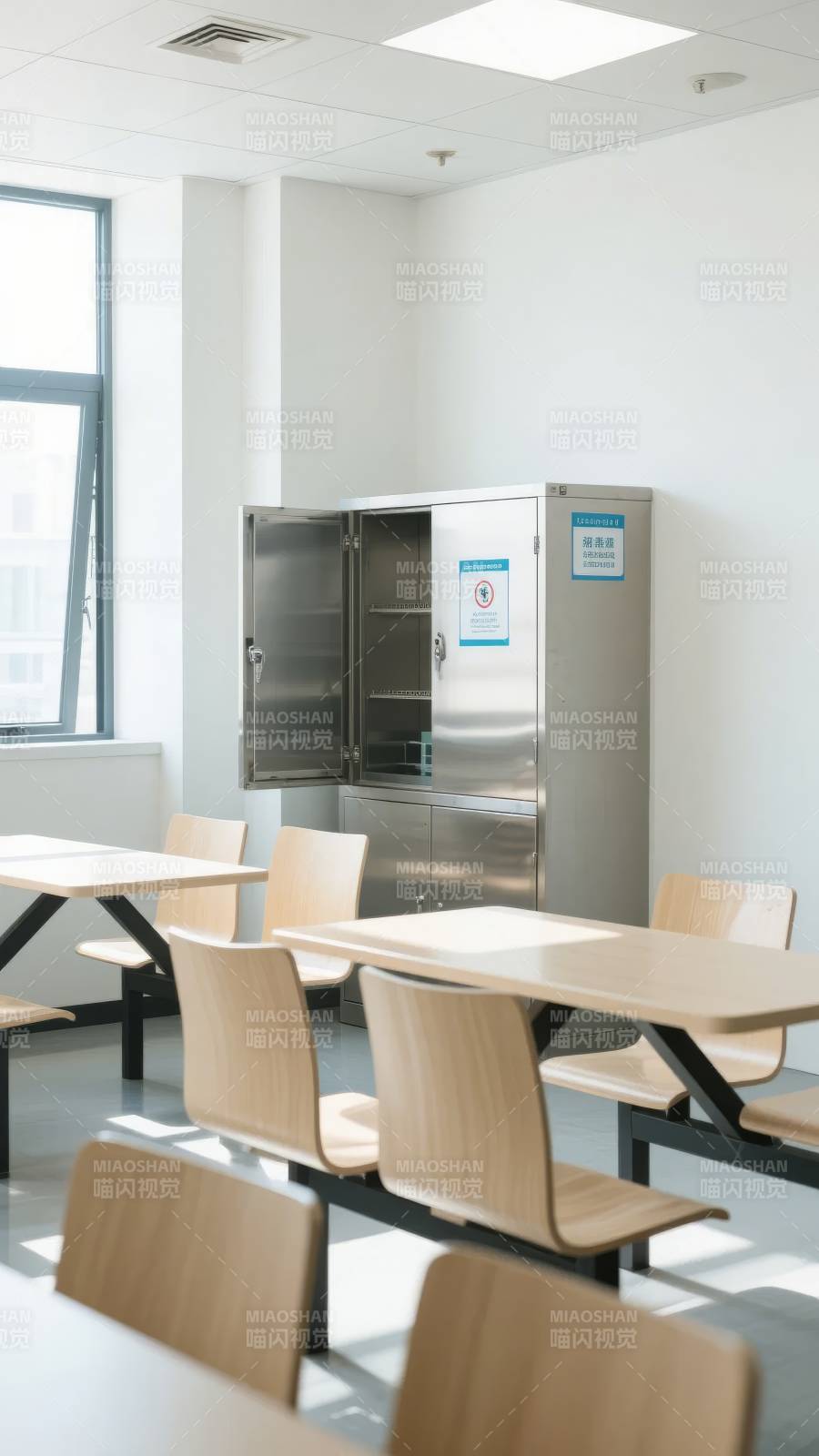 明亮教室一角图片