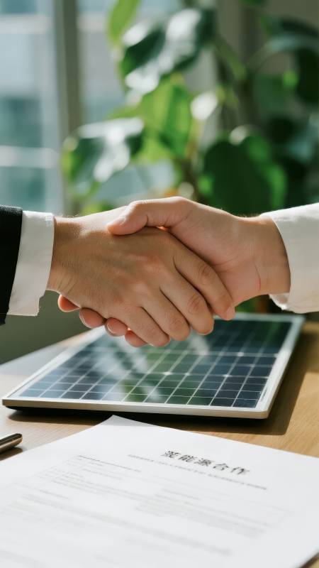 绿色能源合作图片