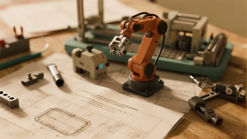 机械臂工作台图片