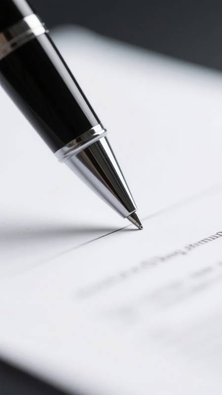 笔尖轻触纸面图片