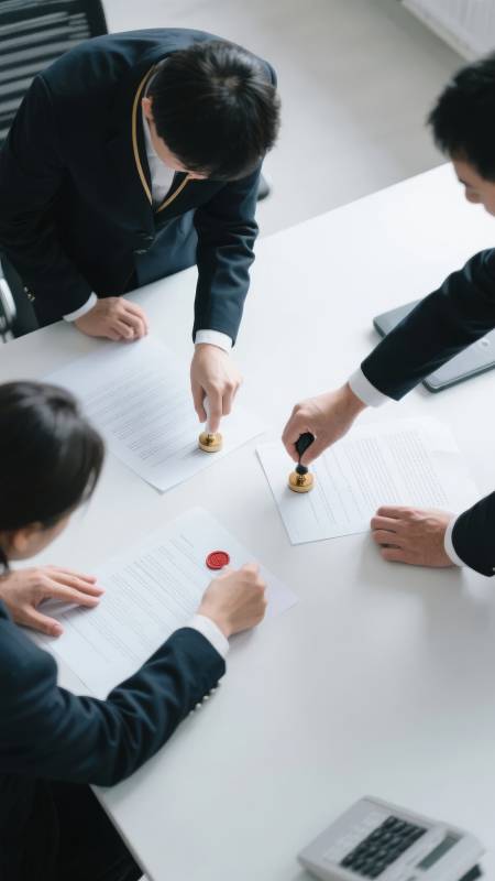 签署合同现场图片