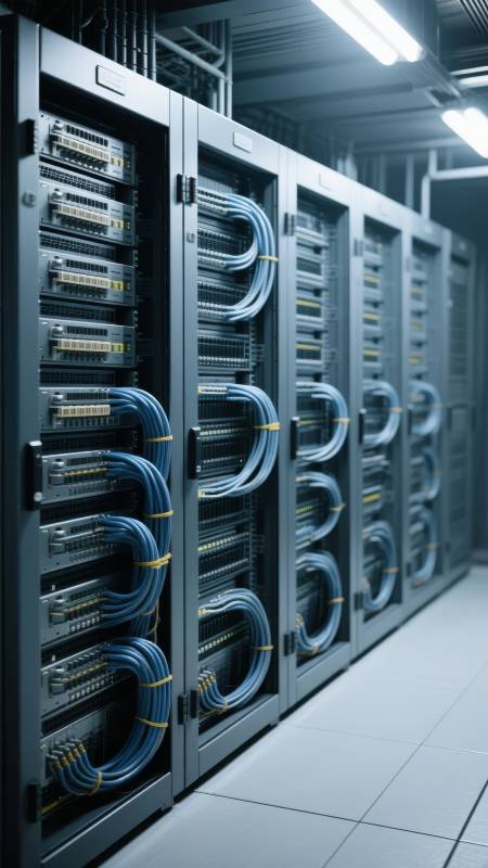 数据中心机柜图片