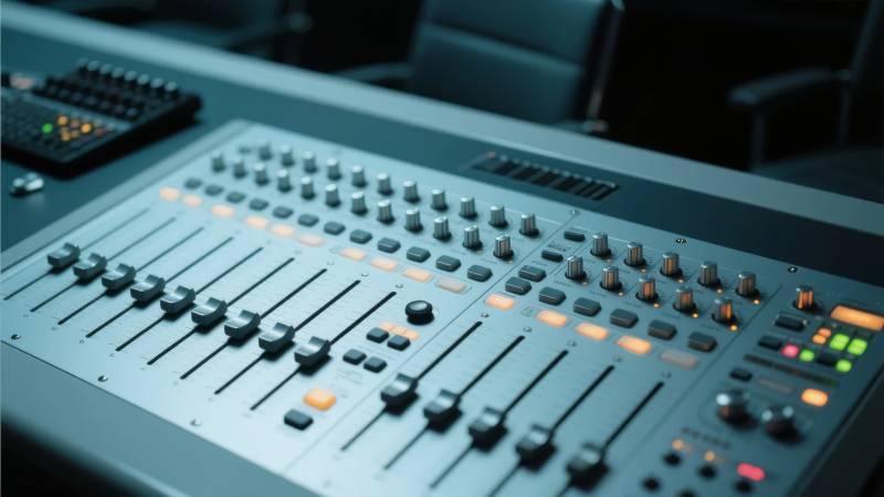 专业音频调音台图片
