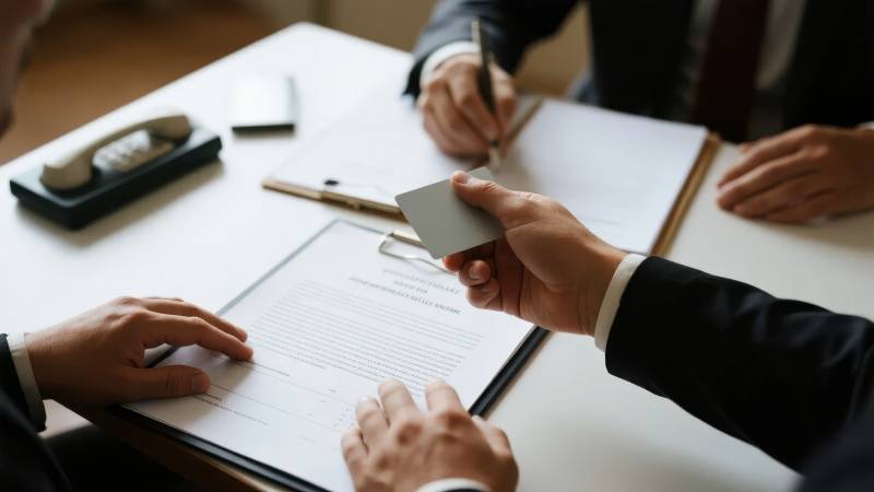 商务签约现场图片