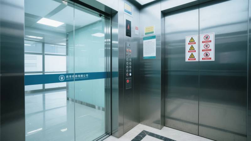 现代电梯入口图片
