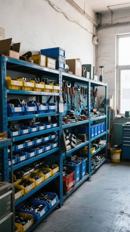 工具间整齐收纳图片