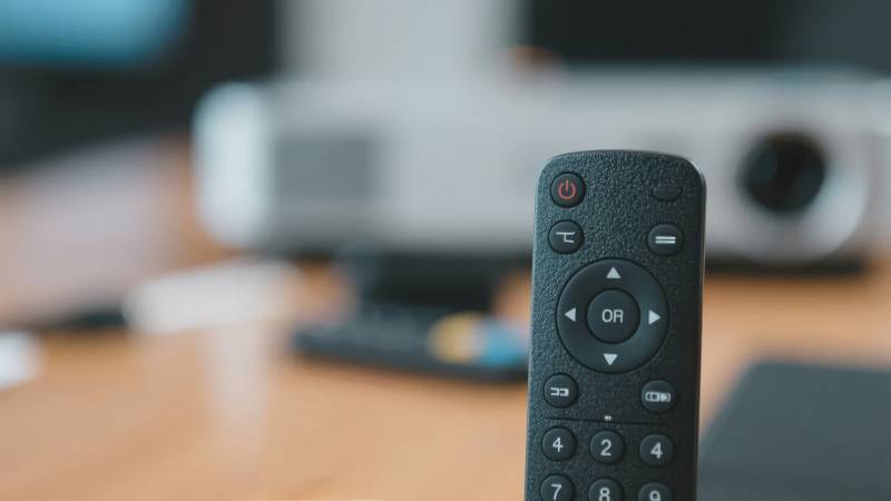 遥控器特写图片