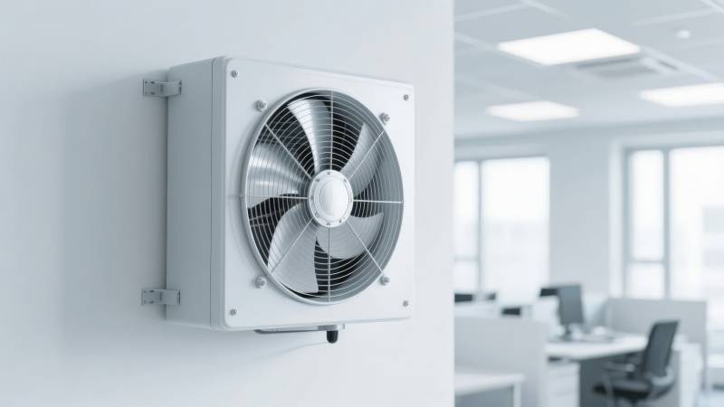 壁挂式空调风扇图片