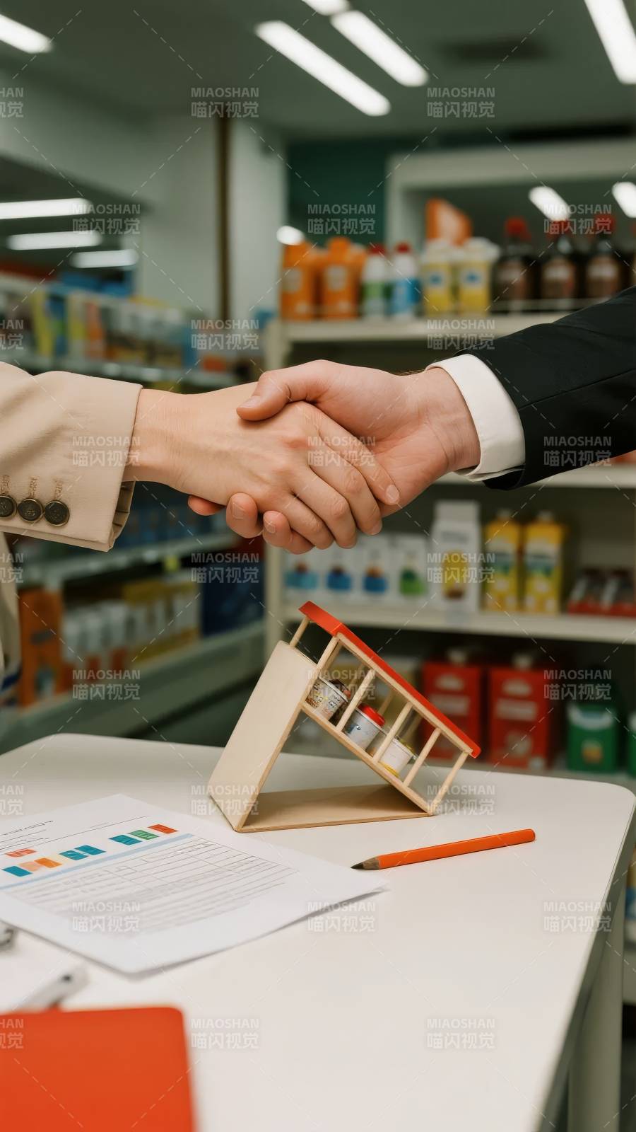 握手合作 共筑未来图片