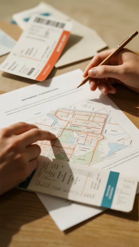 地图规划与讨论图片