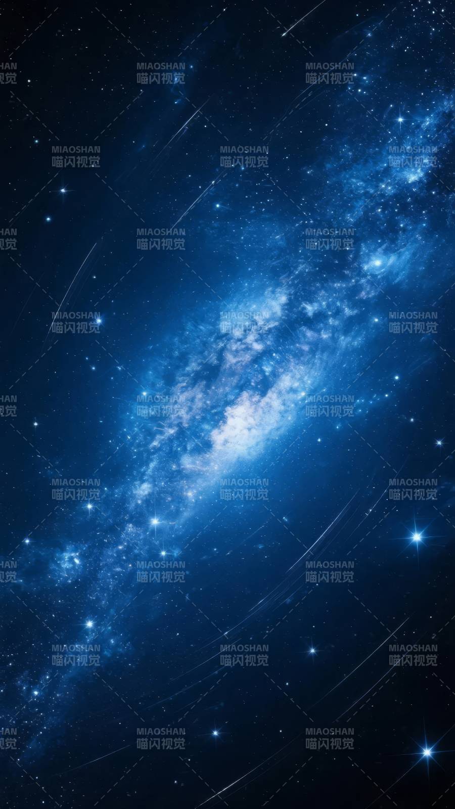 星河璀璨夜空图片