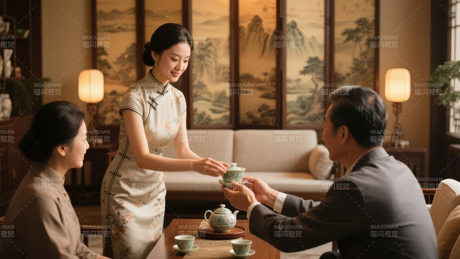 茶香雅韵 共叙温情图片