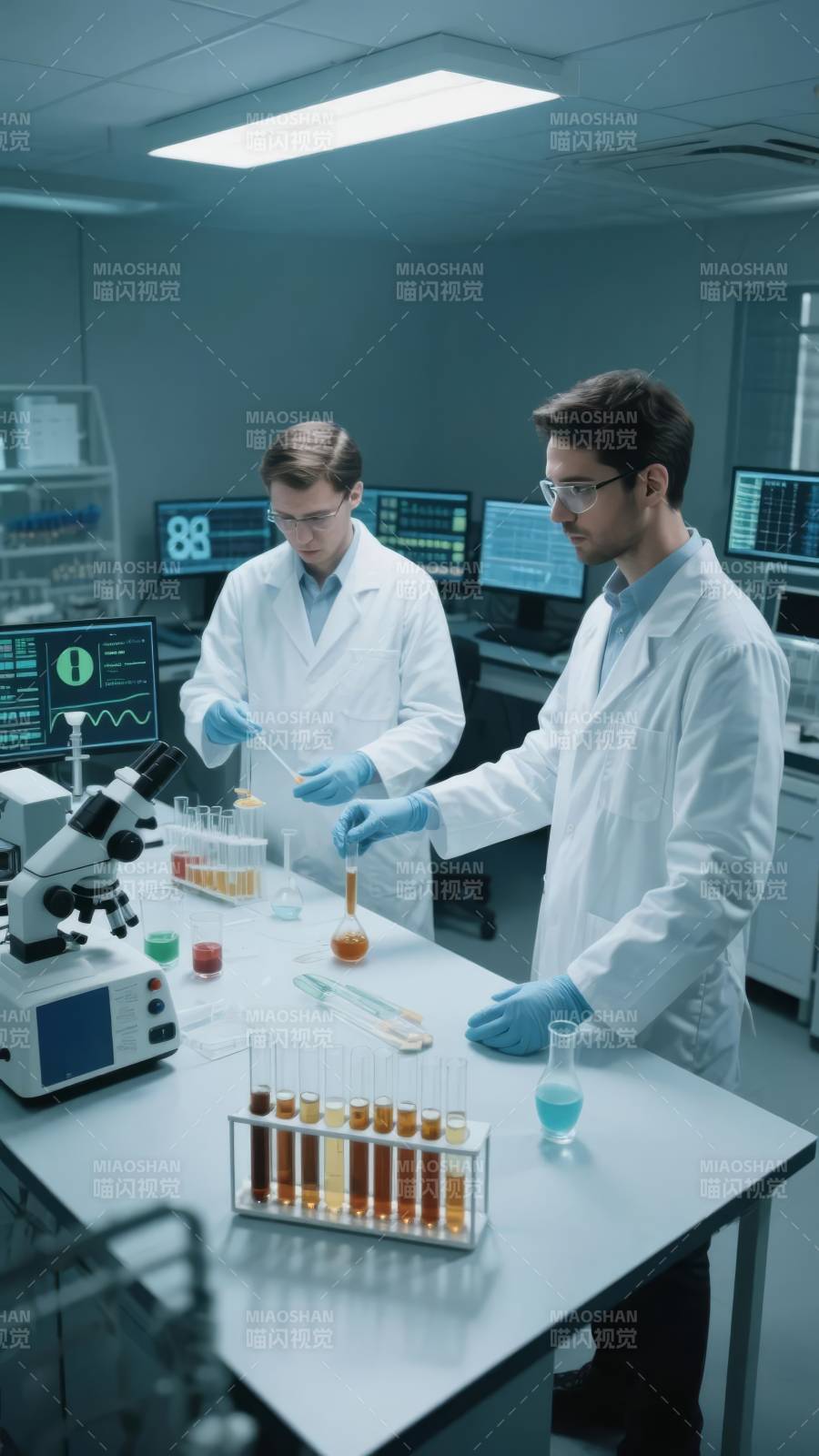 实验室科研场景图片