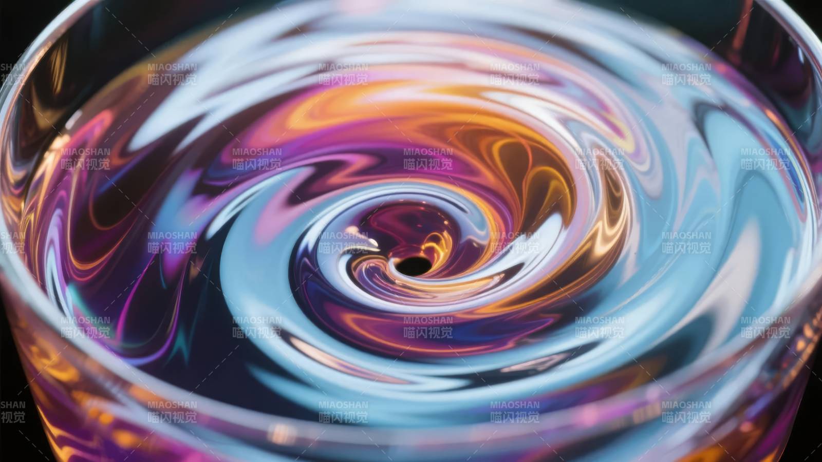 漩涡幻彩图片