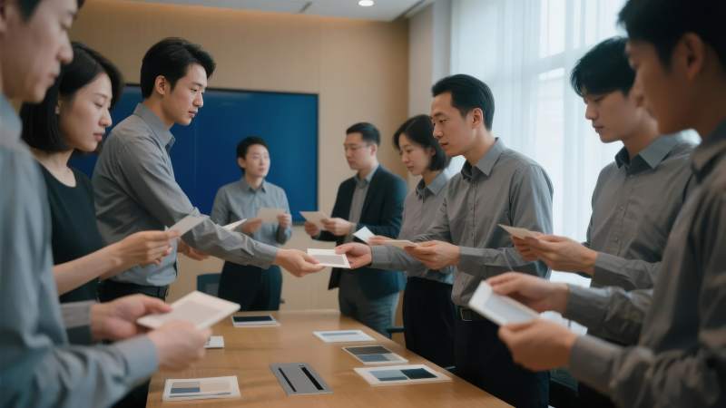 团队协作会议中图片